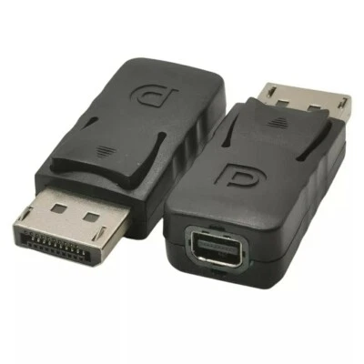 1pc DisplayPort Male to Mini DP DisplayPort Female Convertor Adapter NEW - Image 1 of 4