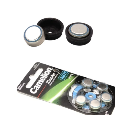 Ausgeknipst 2x PX625 Ersatz Batterie & Adapter 1,35 V Universal Battery 675 MR9 - Bild 1 von 4