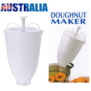 DIY Doughnut Donut Maker Making Dispenser Dropper Mold Desserts Bakery Tool - Picture 1 of 12