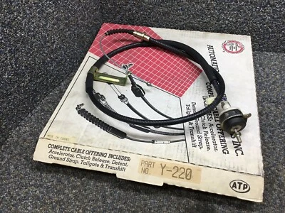 ATP Clutch Cable Upper Y-220 - Image 1 of 2