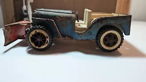 Tonka Jeep W/ Blade/Plow #551 1/8 - Picture 1 of 10