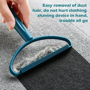 Lint Remover Carpet Scraper - Pet Hair Remover for Dog Cat Fur - Fabric Shaver - Picture 1 of 14