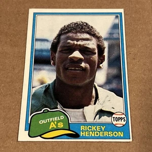 Topps #261 1981 Rickey Henderson - Imagen 1 de 2