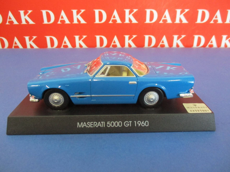 Die cast 1/43 Modellino Auto Maserati 5000 GT 1960 - Immagine 1 di 3