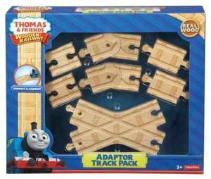 Thomas & Friends Wood Track - Adaptor Track Pack BBR38 NEW Fisher Price - Picture 1 of 2