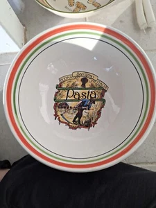 HIMARK Pasta X-Large Serving Bowl 12”D ITALY Discontinued - Picture 1 of 3