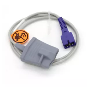 9 Pin DB9 Adult SpO2 Sensor Soft-tip Fit For DS100A Oximeter Finger Clip - Picture 1 of 8