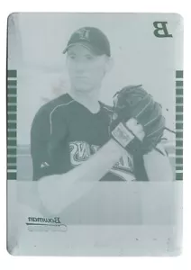KYLE WINTERS 2005 BOWMAN DRAFT PICKS & PROSPECTS CYAN PRINTING PLATE 1 OF 1 1/1 - Picture 1 of 2