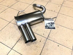 BMW 3er E90 E91 Sportauspuff Endschalldämpfer Edelstahl mit ABE - Bild 1 von 5