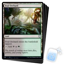 FOUL ORCHARD X4 Kaldheim: Commander Magic MTG MINT CARD