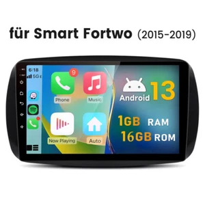 Für Mercedes Benz Smart Forfour Fortwo 453 Autoradio Android 13 GPS Navi Carplay - Bild 1 von 13