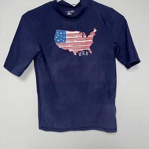 Boys USA Water Shirt Rash guard Size Large 12/14 - Picture 1 of 1