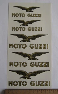 KIT DECALCOMANIE A SECCO ADESIVI MOTO GUZZI ZIGOLO AD880018 - Imagen 1 de 1