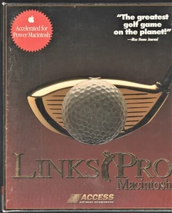 Links Pro Macintosh CD-Rom by ACCESS Software, Inc. 1994 - Picture 1 of 5