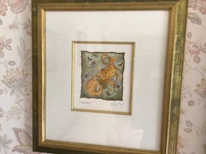 Kelly print framed & glazed depicting Capricorn - Picture 1 of 1
