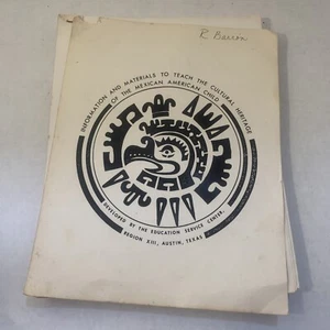 Cultural Heritage of the Mexican American Child Minerva Gorena Austin Tx Chicano - Foto 1 di 11