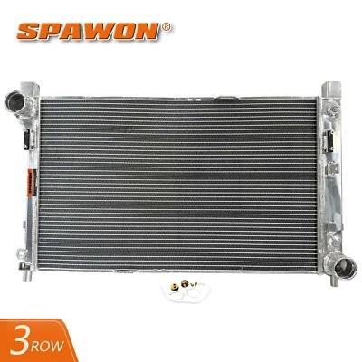 Радиатор SPAWON подходит для 2001-2007 Mercedes Benz C230 C240 C32 AMG C320 C350 3 ряда AT - Изображение 1 из 4