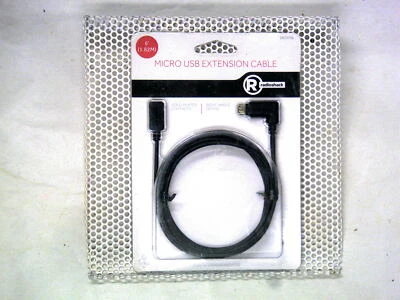 RadioShack 6 foot Micro USB Extension Cable - Male to Female 2603756 - Image 1 of 2
