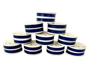 10 Pillendose Papier Antik Drogerie Apotheker Apotheke blau weiß französisch Lot gy - Bild 1 von 14