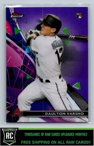 2021 Finest Purple Refractor Daulton Varsho #20 Rookie Diamondbacks - Bild 1 von 2