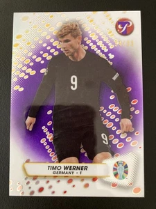 2023 Topps Pristine Road to UEFA Euro 2024 Purple Refractor Timo Werner ed/99 - Bild 1 von 2