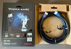 AudioQuest Vodka eARC Priority 48 (3M) HDMI CABLE - Picture 1 of 1