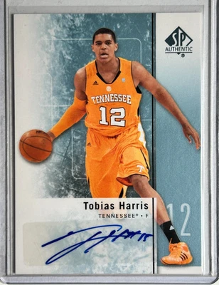 Tobias Harris AUTO~RC SP Authentic 2011-12 Upper Deck Rookie Autograph SP #28 - Image 1 of 2