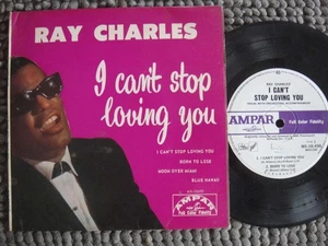 (1829) Australia RAY CHARLES "I Can't Stop Loving You" Ampar 7" EP - Picture 1 of 2