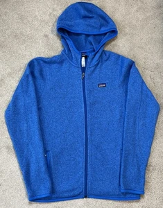 Patagonia Better Suéter con Capucha Mujer Mediano Azul Oasis Cremallera Completa Chaqueta Polar - Imagen 1 de 5