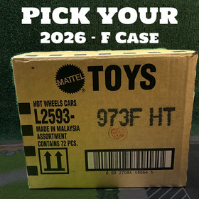 Pick Your Hot Wheels Mainline - F Case 2026