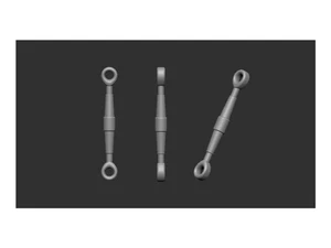 Art Scale Kit 200-A48006 - 1:48 Turnbuckles 50 pcs: 5,5mm / 0,9mm - Neu - Picture 1 of 1