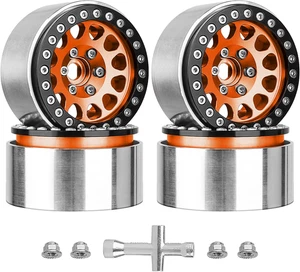 Ruedas Beadlock de aluminio 1.9 para oruga RC escala 1/10, compatibles con Traxxas - Imagen 1 de 6