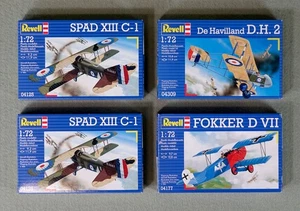 Revell 2 x 04125 + 04177 + 04309 Flugzeuge 1. Weltkrieg (wie neu) - Bild 1 von 2