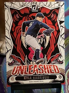 2024 Panini Donruss - Unleashed #14 Kyle Harrison (RC) San Francisco Giants - Foto 1 di 2