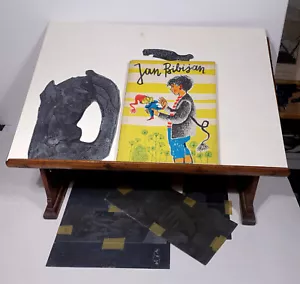 Karl Fischer - DDR Kinderbücher - Zwei Original-Druckplatten - Bild 1 von 3