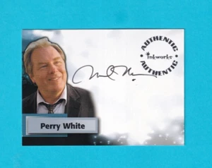 Smallville Season 3 2004 autograph card A18 Michael McKean as Perry White - Picture 1 of 2