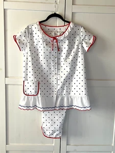 Schlafanzug Pyjama Capri 50er Jahre Vintage Posselt-Wäsche Baumwolle Gr. 42 - Bild 1 von 17