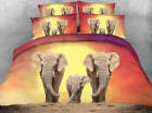 Elephant Family 3D Printing Duvet Quilt Doona Covers Pillow Case Bedding Sets