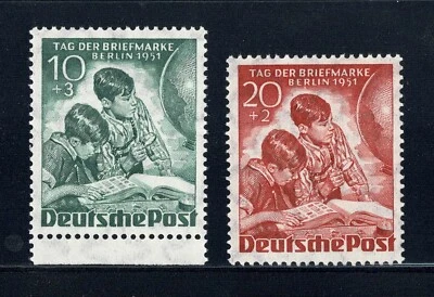 Germay 1951 West Berlin Stamp Day, Never Used MNH - Image 1 of 2