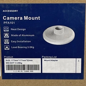 Original Dahua  PFA101 Aluminum Wall Mount Adapter Bracket, New - Picture 1 of 6