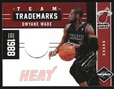 2011-12 Limited Team Trademarks Materials #7 Dwyane Wade Jersey /99