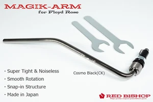 ROTER BISHOP MAGIK-ARM für Floyd Rose, Cosmo Black, CK - Bild 1 von 9