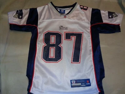 Camiseta mediana Rob Gronkowski #87 Reebok On Field New England Patriots 10-12 niños Foto 1 de 2