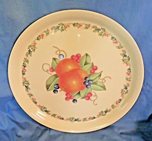 Eurita Reston Lloyd Corelle Abundance Melamin rundes Serviertablett - Bild 1 von 2