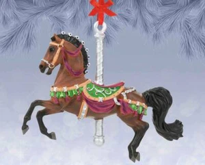 Caballo Breyer NUEVO 2021 Adorno Navidad Carrusel - Imagen 1 de 1