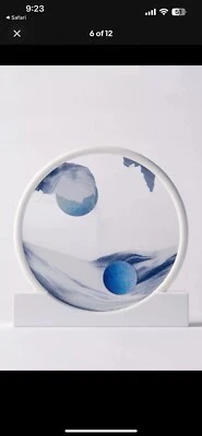 Daniel Arsham Sand Circle, 2017 (EDICIÓN DE 500) Azul  Foto 1 de 3