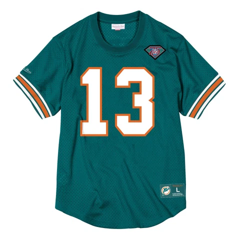 Dan Marino Mitchell & Ness Dolphins Name & Number Mens Mesh Crewneck Jersey $110 Cover