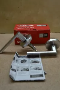 Lockwood Door Handle VEL1/L3NLSC Element Passage Lever set no latchSatin Chrome - Picture 1 of 9