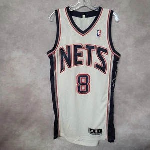 Autographed Authentic Adidas Rev30 New Jersey Nets Deron Williams 8 Jersey Men M - Picture 1 of 10