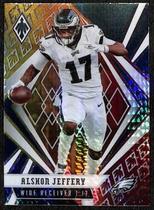 2020 Panini Phoenix Fire Burst Alshon Jeffery #74 Philadelphia Eagles - Picture 1 of 2